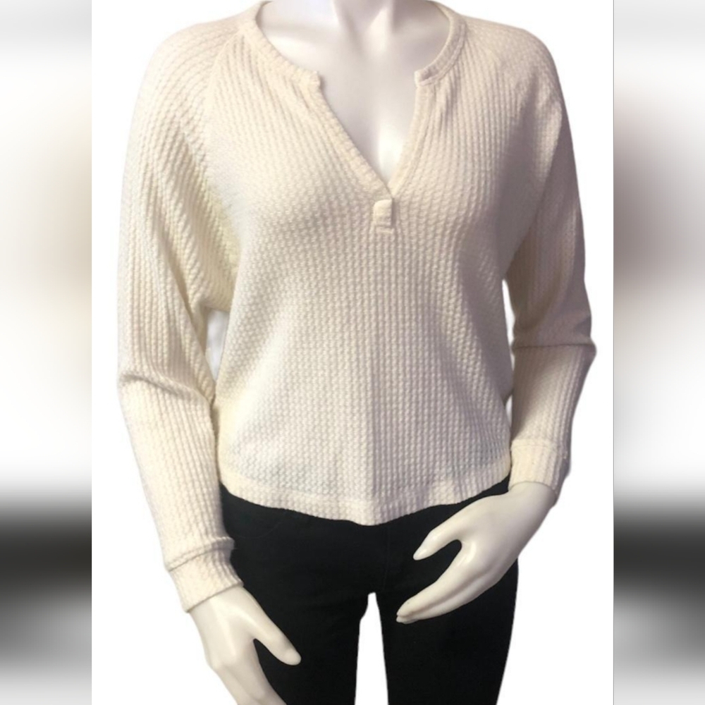 Nordstrom Abound Waffle weave cropped soft - Picture 3 of 8